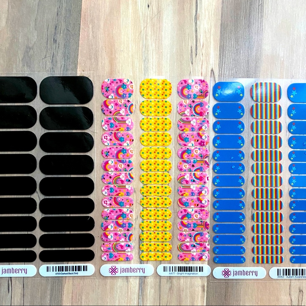 Set of 3 Jamberry Nail Wraps